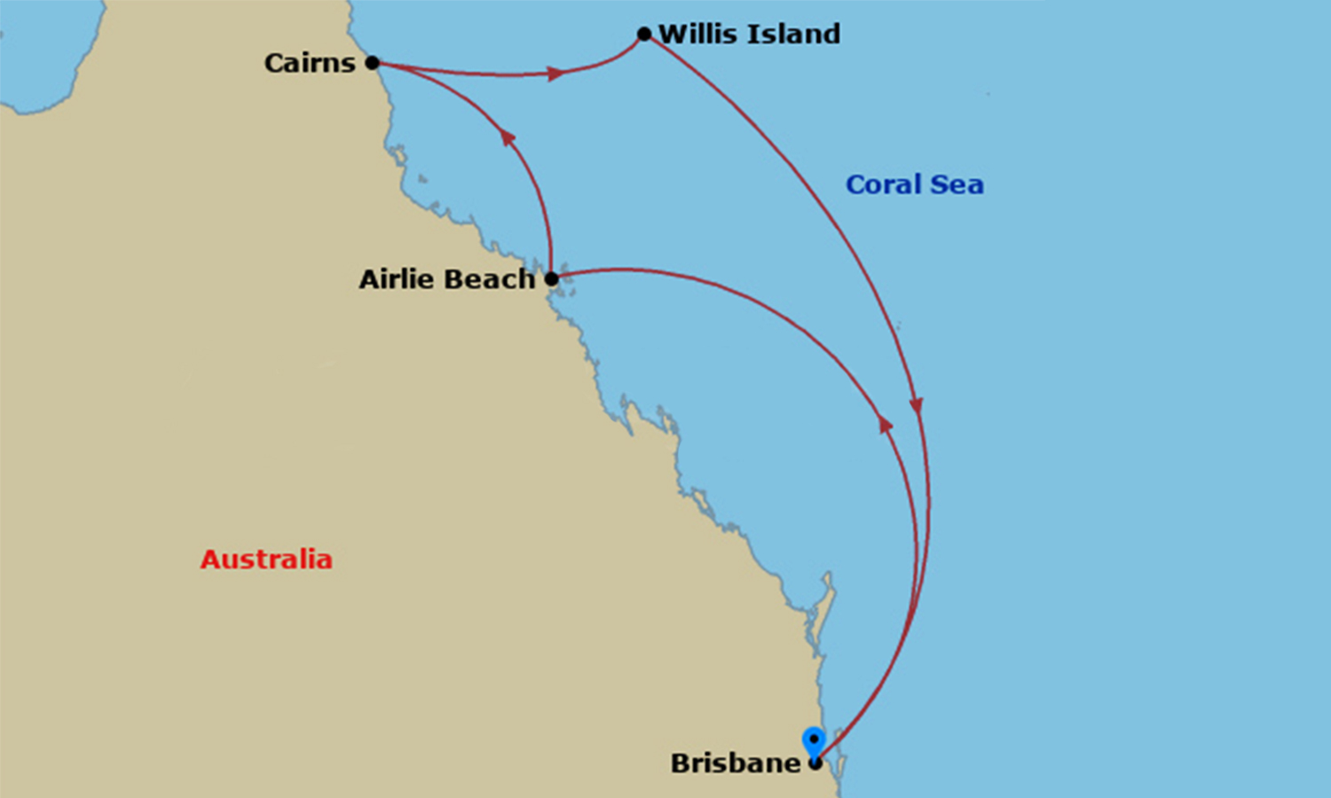 P&O 7-night Barrier Reef Discovery cruise