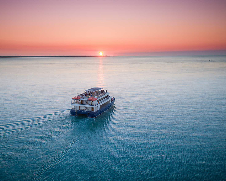 Darwin Harbour Sunset Dinner Cruise - image courtesy of Journey Beyond Rail.
